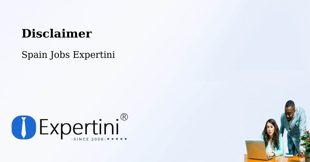 Disclaimer – Llíria - Spain Jobs Expertini