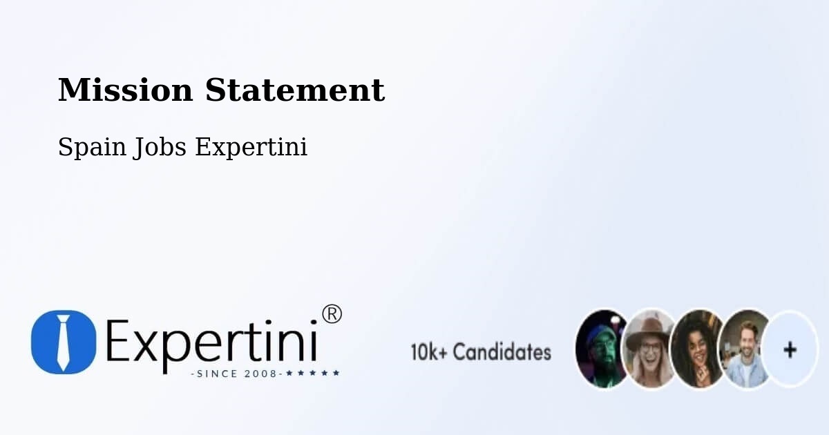 Corporate Mission – Llíria - Spain Jobs Expertini